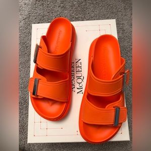 Alexander McQueen Oversized Slide Sandal
